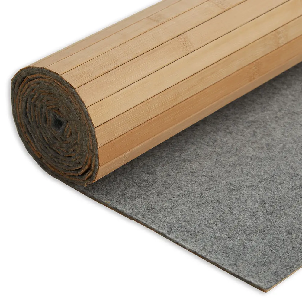 Geprüfte Warenrückläufer - Raumteiler - Paravent - 250 cm Breite und 195 cm Höhe - Farbe: Braun – Bild 4