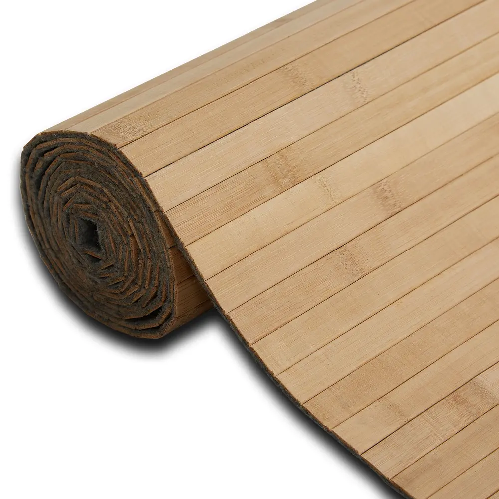 Geprüfte Warenrückläufer - Raumteiler - Paravent - 250 cm Breite und 195 cm Höhe - Farbe: Braun – Bild 5