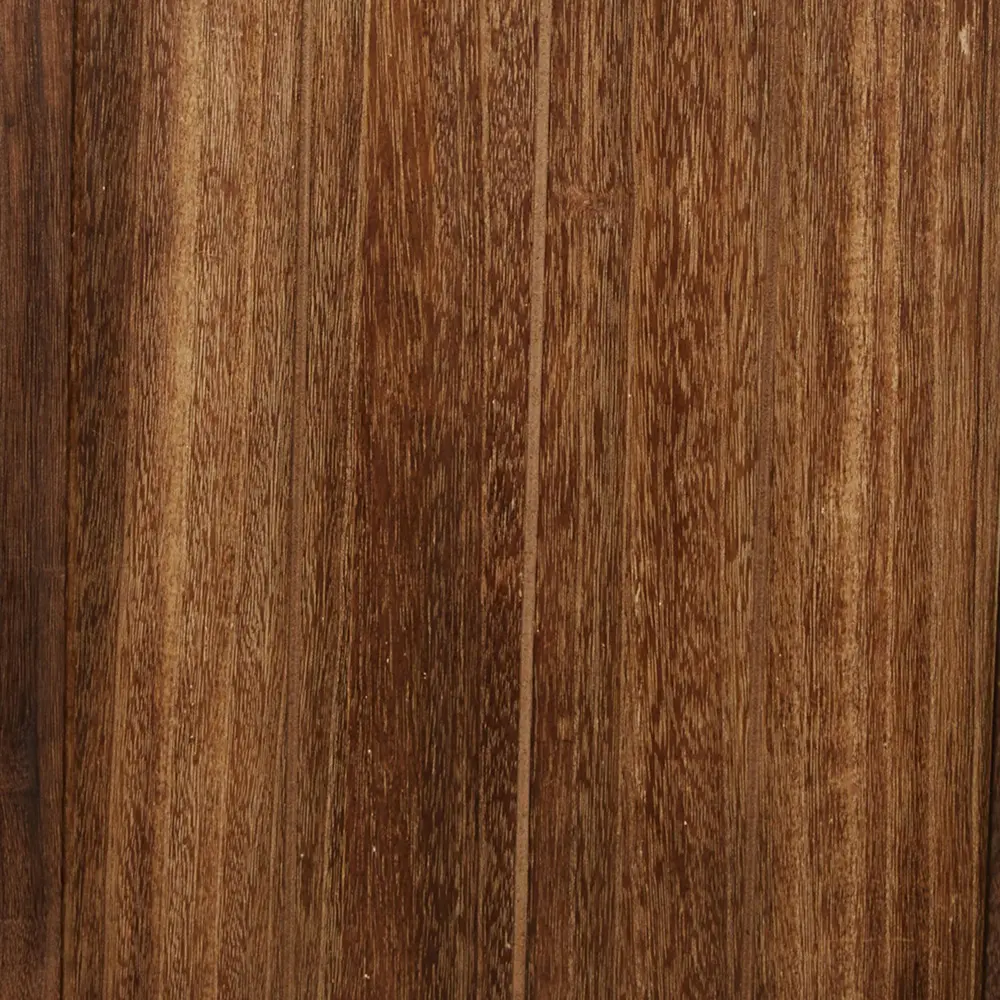 Geprüfte Retourware - Paravent Raumteiler 3-teilig, 120x170 cm - Holz und Kunststoffgeflecht in Braun Dunkelbraun – Bild 6